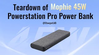 Teardown of Mophie 45W Powerstation Pro Power Bank Available at Apple Store [upl. by Edric]