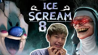 恐怖冰淇淋怪蜀黍第8代！最终章（做好功课通关游戏） Ice Scream 8 Final Chapter [upl. by Hanah]