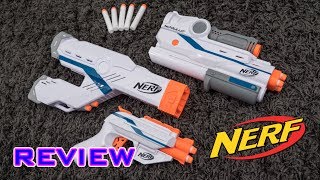 REVIEW Nerf Modulus Mediator Attachments  Barrel amp Stock [upl. by Nalon]