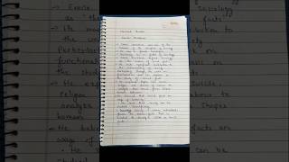 Classical Sociological Thinkers complete handwritten notes sociology [upl. by Hoang481]