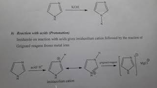 IMIDAZOLE Synthesis Reactions and Medicinal uses [upl. by Nagek]