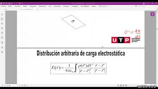 Aplicación de Integrales en Electrostática [upl. by Newfeld]