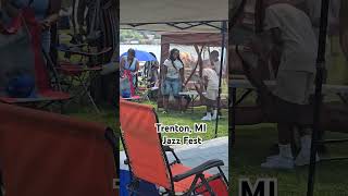 Trenton MI Jazz Fest 2024 jazzfest detroit trentonjazz summerfun goodtimes jazz picnic [upl. by Eaton]