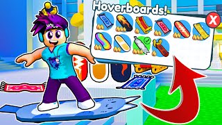 1st Person EVER to Unlock ALL HOVERBOARDS in Pet Simulator X [upl. by Esahc831]