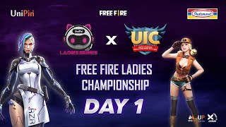 UniPin Indomaret Championship Ladies Series – Ladies Qualifier Day 1  Free Fire [upl. by Alysa653]