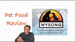 Wysong Pet Food Review [upl. by Allebara]