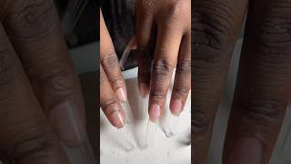 Watch me apply gelx nails  nails gelxnails gelx nailtech [upl. by Dominik382]