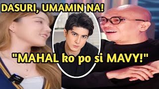 DASURI Choi UMAMIN NA sa TOTOONG RELASYON nila ni MAVY Legaspi [upl. by Aracal660]