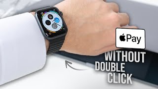 How to Use Apple Pay on Apple Watch Without Double Click explained [upl. by Cuthbertson34]