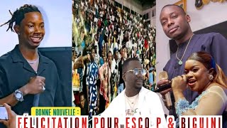 RÉVÉLATION DE SIDIKI DIABATÉ ET DJEMIMA KOUYATÉ BINGUINI  FÉLICITATIONS POUR ESCO P CONCERT 2024 [upl. by Adao532]