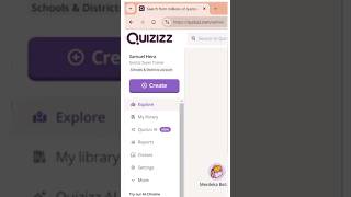 Cara Ubah Setting Quizizz menjadi Bahasa Indonesia quizizz tutorial [upl. by Ban740]