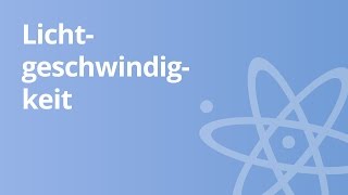 Sachaufgaben zur Lichtgeschwindigkeit  Physik  Optik [upl. by Mariele]