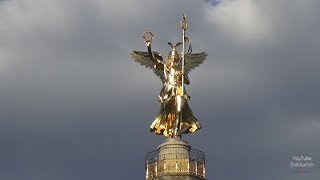 Berliner Siegessäule Berlin Victory Column Colonne de la Victoire Columna de la Victoria Stern [upl. by Anelad]