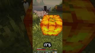 DONT Break This Jack O Lantern minecrafthorror [upl. by Narhet]