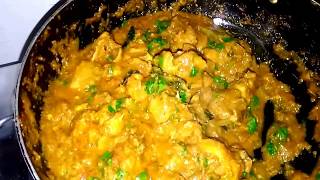 Andhra Style Chicken Curry Recipe Preparation in Telugu [upl. by Nyleaj424]