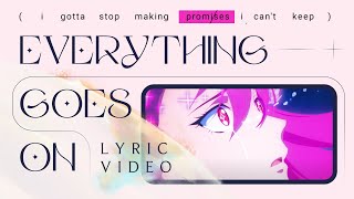 Porter Robinson  Everything Goes On Official Lyric Video  Star Guardian 2022 [upl. by Gusta]