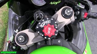 How to ride a Motorcycle Basic Lesson for Beginners Kawasaki NINJA [upl. by Azile197]