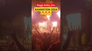 RAMMSTEIN 🔥 Campovolo Reggio Emilia  Italy 2024 Europe Stadium Tour rammstein [upl. by Marchal492]