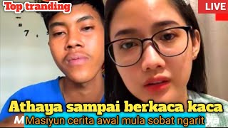 Athaya sampai berkaca kacamasiyun ceritakan asal mula sobat ngarit [upl. by Licko]