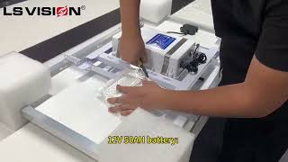 LS VISION 80W Ssolar Panel550camera [upl. by Eilloh]