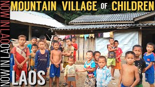 Mountain Village in Laos  Lao People Pt2  Children of the Khmu  Now in Lao [upl. by Padraic]