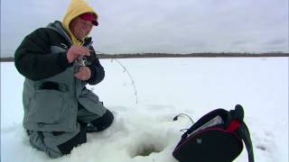 Ice Fishing Largemouth Bass [upl. by Ariak]