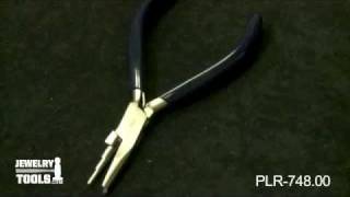 PLR74800  Wire Looping Pliers  Jewelry Making Tools Demo [upl. by Ahsha]