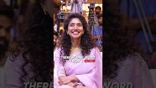 Sai Pallavi🩷 The Beauty of Humanity  Amaran Pre Launch Event [upl. by Ielak]