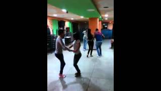 Bailadores de bachata caracas jhon miranda [upl. by Alaehs149]