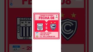 Anuncio partido Alianza Lima vs Cienciano [upl. by Hayilaa]