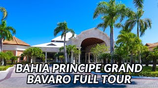 🌴🌴 BAHIA PRINCIPE GRAND BAVARO FULL TOUR  Punta Cana Dominican Republic [upl. by Rockafellow337]