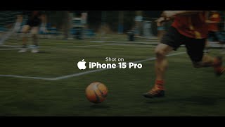 Cinematic Soccer Tournament  Shot on iPhone 15 pro amp Sandmarc 6x Telephoto [upl. by Philbrook578]