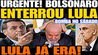 BOMBA NESSE SÁBADO BOLSONARO ENTERROU LULA SEM PIEDADE O PLANO DEU CERTO E JOGO VIROU NA FOLHA SP [upl. by Acysej]