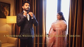 A Wonderful Wedding Reception Of Anugigan Shruthi  Menan Studio [upl. by Nereids]