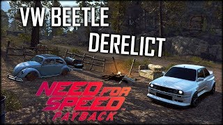 Need For Speed Payback Volkswagen Beetle 1963 Derelict Guide NFS Payback VW Beetle Chassis  Parts [upl. by Funk]