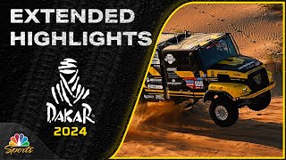 Stage 6 Day 1  2024 Dakar Rally  EXTENDED HIGHLIGHTS  11124  Motorsports on NBC [upl. by Chloe]