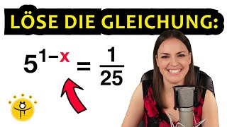 Löse die Gleichung OHNE Taschenrechner – Exponentialgleichungen [upl. by Goldin]