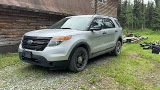 DePolicing a 2013 Ford Interceptor Utility PIU Explorer PreProject Overview [upl. by Cardew635]