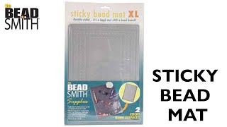 Sticky Bead Mat XL by BeadSmith [upl. by Wiles]