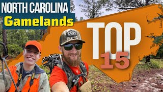 BEST Gamelands in NORTH CAROLINA for DEER HUNTERS [upl. by Lamori]