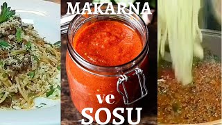 Spagetti  Makarna Sosu  Makarna Tarifleri [upl. by Atteyram252]