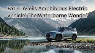 BYD Unveils Amphibious Electric Vehicle The Waterborne Wonder [upl. by Akinal]