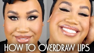 How To Overline Lips  DSL  PatrickStarrr [upl. by Wadesworth888]