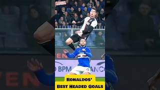 Ronaldos Best Headed Goals mastedsg football goals ronaldo [upl. by Halverson860]