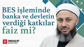 Bireysel Emeklilikte Bankanın ve Devletin Verdiği Katkılar Faiz midir  Fatih Kalender Hoca Efendi [upl. by Akeimahs]