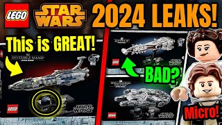 PERFECT 2024 LEGO Star Wars MIDISCALE Sets LEAKED Invisible Hand Tantive IV Millennium Falcon [upl. by Akihsay570]