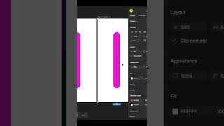 Animation in Figma shorts figma figmatutorial [upl. by Radford]