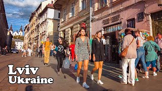 Ukraine LvivFeel the Spirit of Lviv🚶‍♂️Walking Tour🚶‍♂️the Central Part of the City 4k video walk [upl. by Aryahay836]