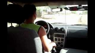 Me cruising Dacia Logan 14 MPI [upl. by Antons441]