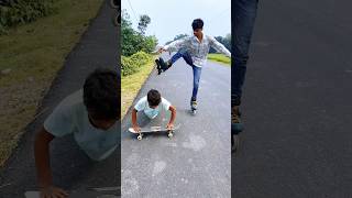 Skating best jumper public reactions😱 😰skatersskateboardinline skatesshortsyt shorts [upl. by Ahsot252]